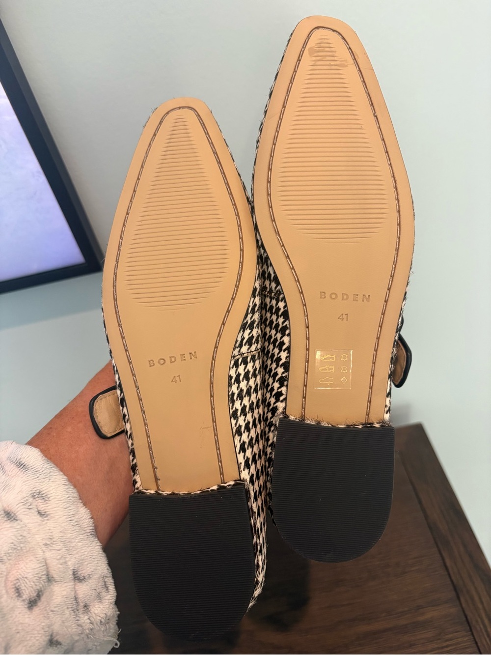 Boden shoes NEW 41 US 9.5 Vic Chisel Mary jane leather, gorgeous - Picture 10 of 10